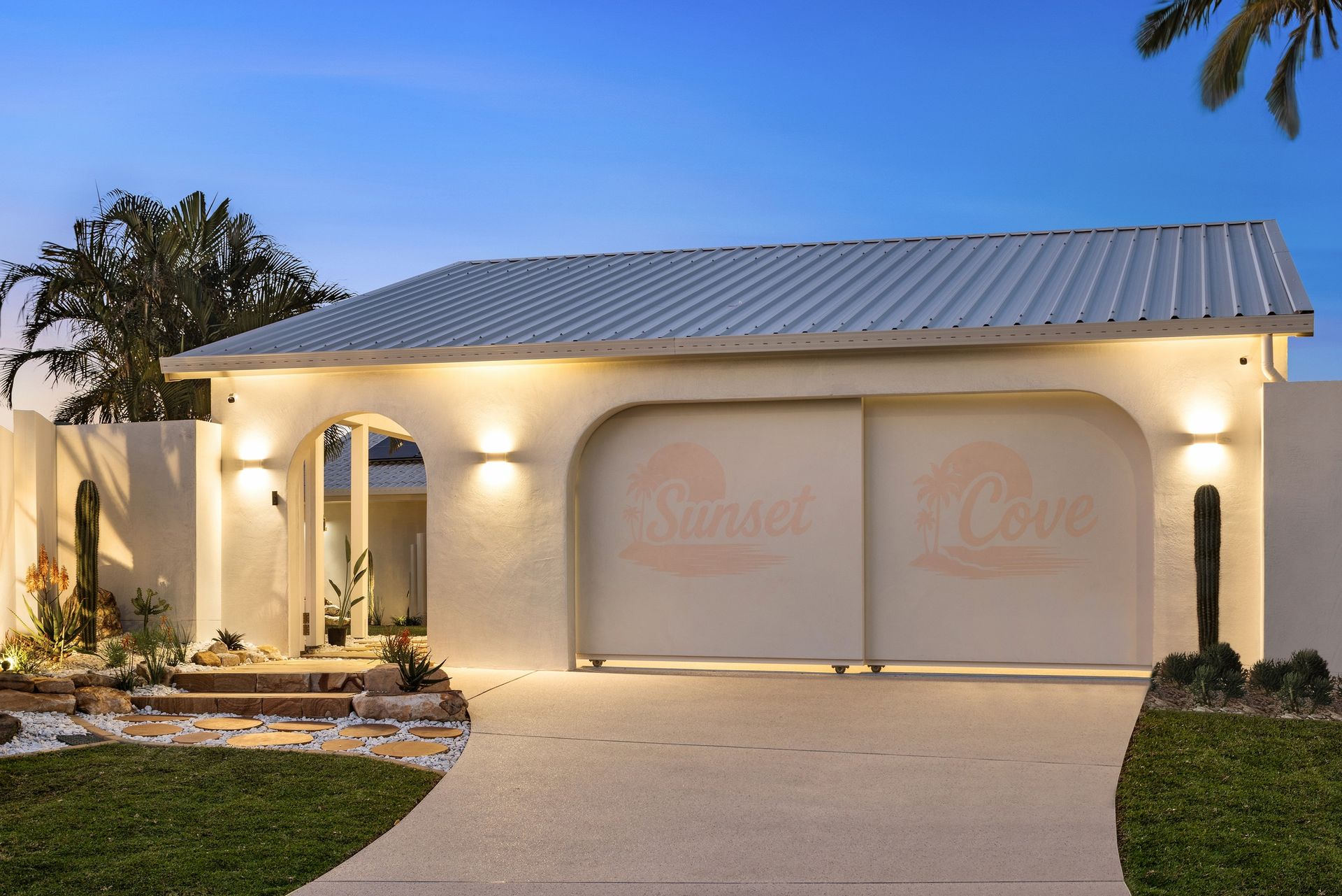 Sunset Cove — Front Facade