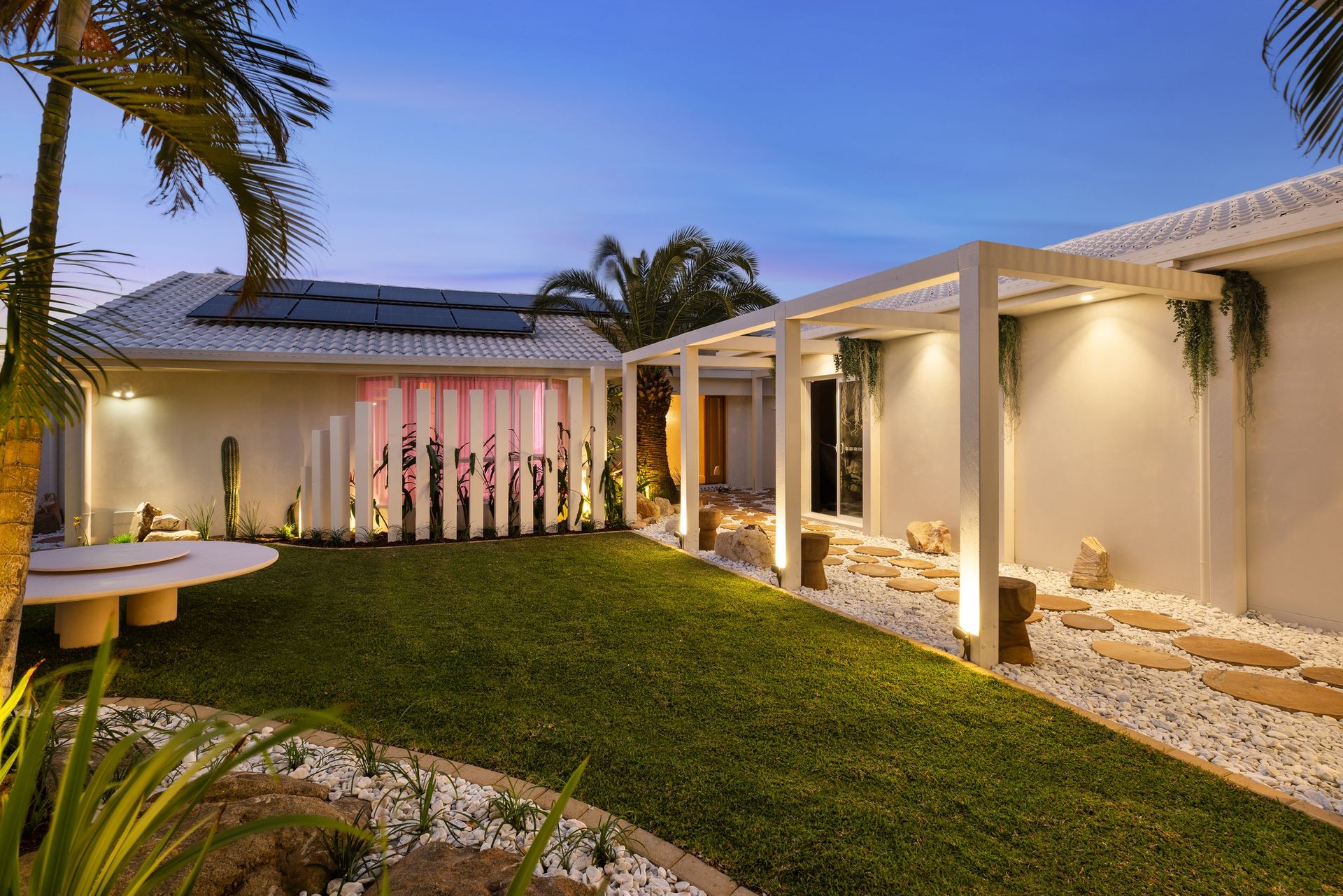 Sunset Cove — Garden and Pergola